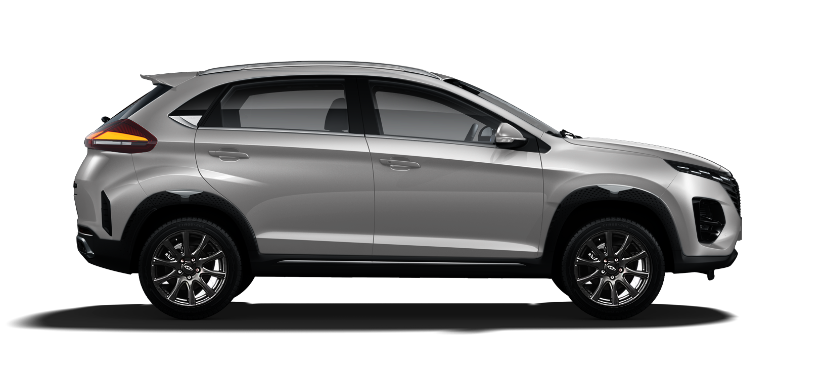 Серебристый серый